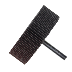 Rueda flap de 3" x 1" con vástago de 1/4" en g 40, tenazit premium