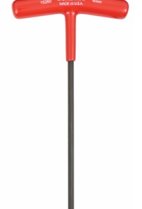 Llave hex "t" biselada 6" x 4.0mm