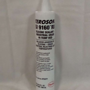 Teroson si 9160 silicon  rojo alta temp