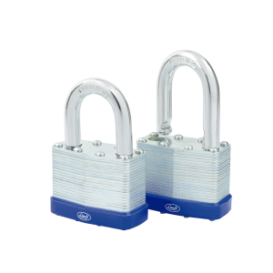 Juego de candados laminados 50 mm, llave estándar, 2 piezas