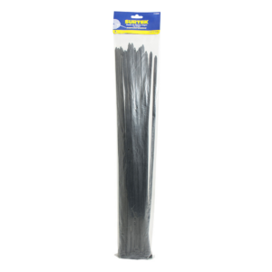 Cinchos plásticos 550 x 8.8 mm, tensión 70 kg de 50 piezas, color negro