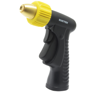 Pistola para riego con recubrimiento de pvc automática con boquilla metálica 3/4" ght
