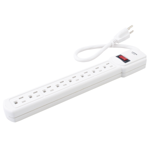 Multicontacto 7 entradas cable 30 cm