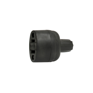 Contacto de hule oval, color negro