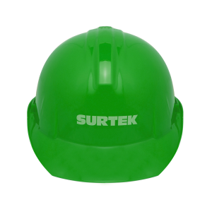 Casco de seguridad con ajuste de intervalos, color verde