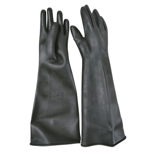 Guantes largos de látex ch