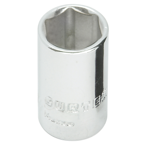 Dado cuadro de 1/4", 6 puntas, métrico, 7 mm