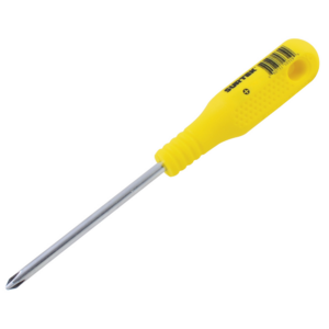 Destornillador amarillo barra redonda pu