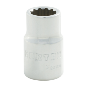 Dado cuadro de 3/8", 12 puntas, en pulgadas, 7/16"