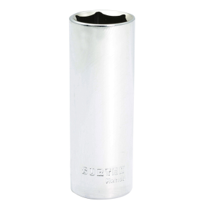Dado largo cuadro de 1/2", 6 puntas, en pulgadas, 3/4"