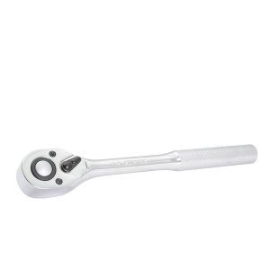 Matraca reversible cromada, quick release, para dado cuadro de 1/2"