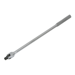 Mango articulado cromado para dado cuadro de 1/2", 15-3/4"