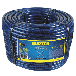 Manguera para jardín tejido spider en rollo 3/4", 100 m