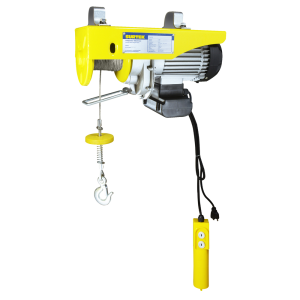 Polipasto eléctrico 1 ramal,  1 ton, cable 12 m