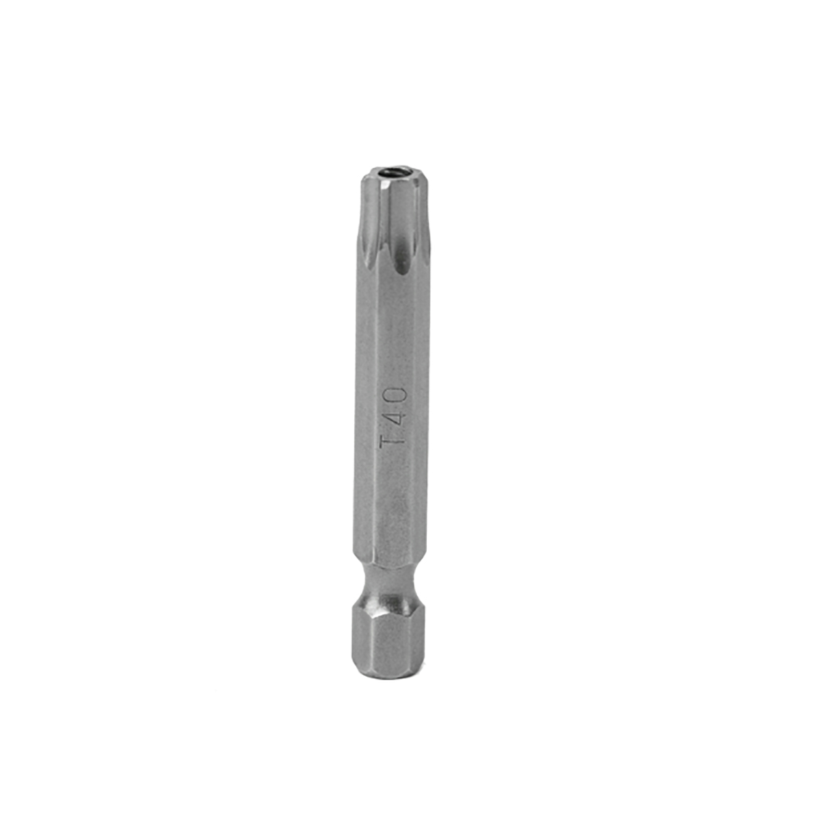 Punta torx seguridad de poder hexágono de 1/4", t30 x 2" 5 piezas