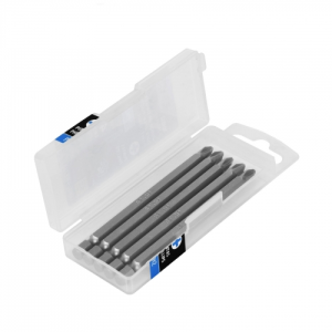 Estuche con 5 puntas de cruz ph2 largo 4', truper expert