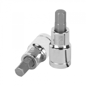 Dado punta hexagonal de 3/8', cuadro 1/2', truper