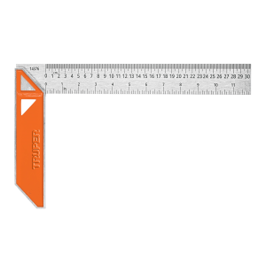 Escuadra 12' para carpintero con mango 100% de aluminio