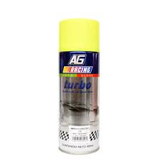 Aerosol amarillo fluorescente