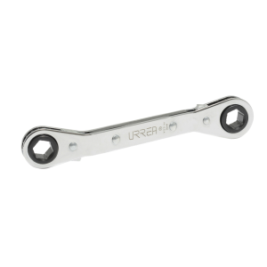 Llave de estrías de matraca acodada 15 x