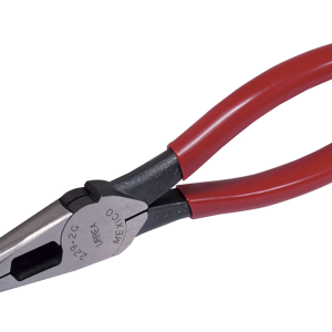 Pinza para electricista con mango rubber grip de 8-9/32" con punta larga