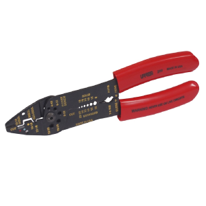 Pinza pelacable con mango air cushion 10-22 awg de 8-3/4" poncha terminales