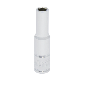 Dado 1/4" largo 6 puntas 6 mm