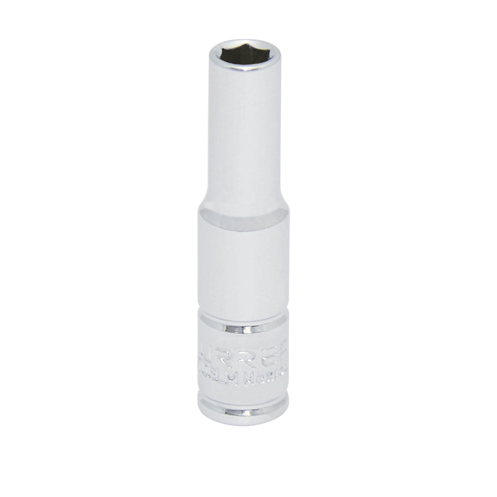 Dado 1/4" largo 6 puntas 6 mm