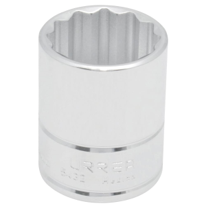 Dado cuadro de 1/2", 12 puntas, en pulgadas, 1"