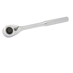 Matraca reversible cromada, quick release, para dado cuadro de 1/2"