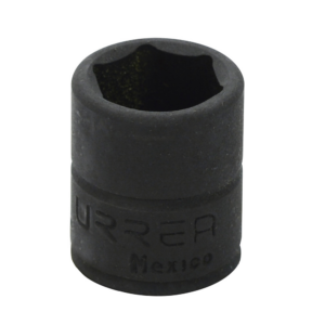 Dado de impacto cuadro de 1/4", 6 puntas, en pulgadas, 3/8"