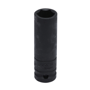 Dado de impacto pared delgada cuadro de 1/2", 6 puntas, métrico, 17 mm