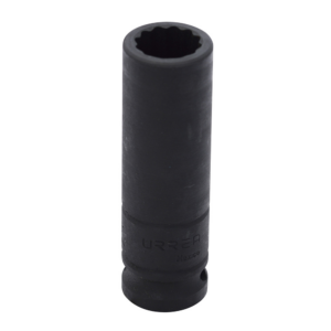 Dado de impacto largo cuadro de 1/2", 12 puntas, en pulgadas, 11/16"