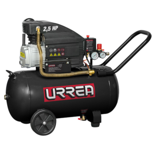 Compresor de aire eléctrico lubricado con pistola y manguera 50l, 2.5hp, 127v