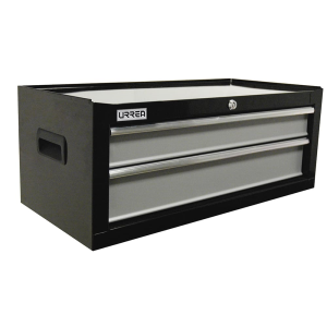 Gabinete intermedio 2 gavetas color negro serie h 27"
