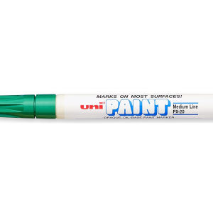 Marcador unipaint verde